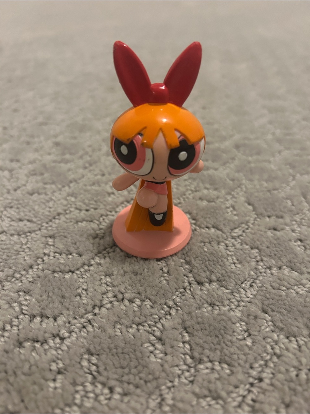 Blossom Powerpuff Girls Mini Figure cake topper